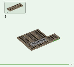 LEGO 21254 instructions page 17 – build guide