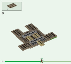LEGO 21254 instructions page 20 – build guide