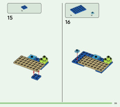 LEGO 21254 instructions page 25 – build guide