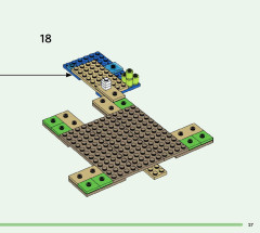 LEGO 21254 instructions page 27 – build guide
