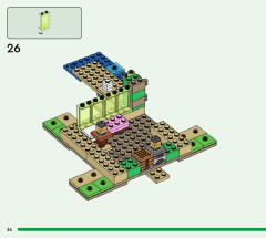 LEGO 21254 instructions page 36 – build guide