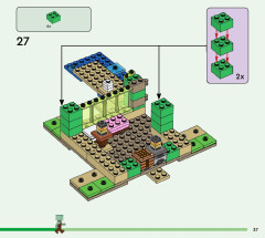 LEGO 21254 instructions page 37 – build guide