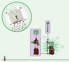 LEGO 21254 instructions page 4 – build guide