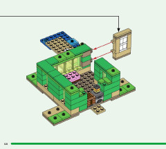 LEGO 21254 instructions page 46 – build guide