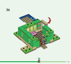 LEGO 21254 instructions page 47 – build guide