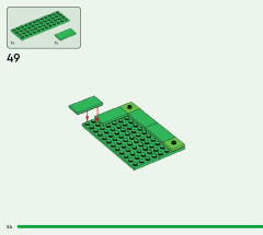 LEGO 21254 instructions page 54 – build guide