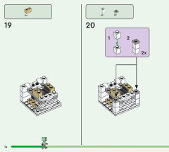 LEGO 21255 instructions page 14 – build guide