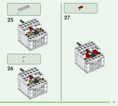 LEGO 21255 instructions page 17 – build guide