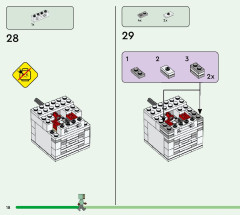 LEGO 21255 instructions page 18 – build guide