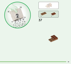 LEGO 21255 instructions page 23 – build guide