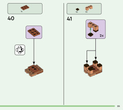LEGO 21255 instructions page 25 – build guide