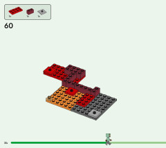 LEGO 21255 instructions page 34 – build guide