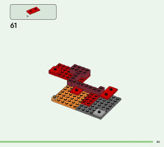 LEGO 21255 instructions page 35 – build guide