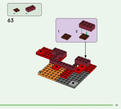 LEGO 21255 instructions page 37 – build guide