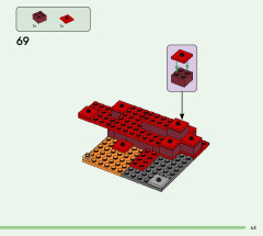 LEGO 21255 instructions page 43 – build guide