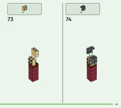 LEGO 21255 instructions page 45 – build guide