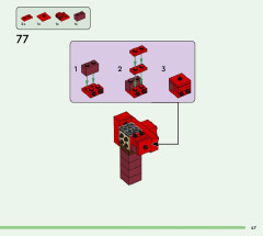 LEGO 21255 instructions page 47 – build guide