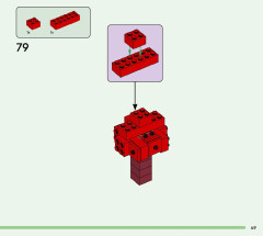 LEGO 21255 instructions page 49 – build guide