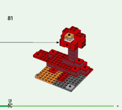 LEGO 21255 instructions page 51 – build guide
