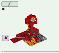 LEGO 21255 instructions page 56 – build guide