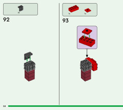 LEGO 21255 instructions page 58 – build guide