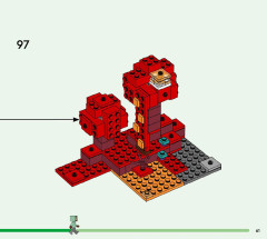 LEGO 21255 instructions page 61 – build guide