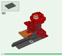 LEGO 21255 instructions page 66 – build guide