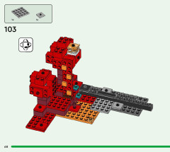 LEGO 21255 instructions page 68 – build guide