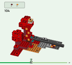 LEGO 21255 instructions page 69 – build guide