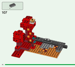 LEGO 21255 instructions page 72 – build guide