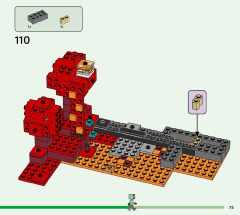 LEGO 21255 instructions page 75 – build guide