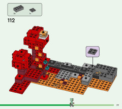 LEGO 21255 instructions page 77 – build guide
