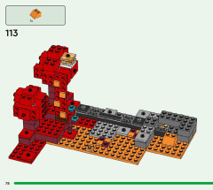 LEGO 21255 instructions page 78 – build guide