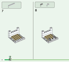 LEGO 21255 instructions page 8 – build guide