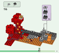 LEGO 21255 instructions page 81 – build guide