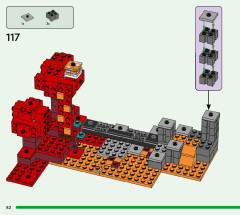 LEGO 21255 instructions page 82 – build guide
