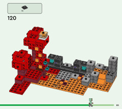 LEGO 21255 instructions page 85 – build guide