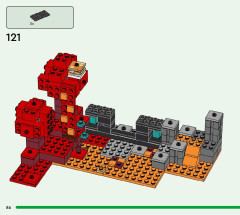 LEGO 21255 instructions page 86 – build guide