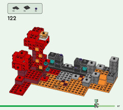LEGO 21255 instructions page 87 – build guide