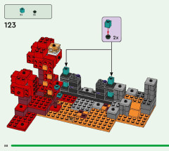 LEGO 21255 instructions page 88 – build guide