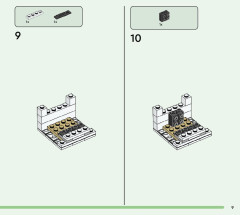 LEGO 21255 instructions page 9 – build guide
