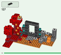 LEGO 21255 instructions page 92 – build guide