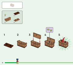 LEGO 21256 instructions page 12 – build guide
