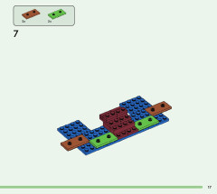 LEGO 21256 instructions page 17 – build guide