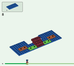 LEGO 21256 instructions page 18 – build guide