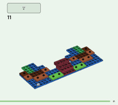 LEGO 21256 instructions page 21 – build guide