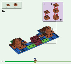 LEGO 21256 instructions page 24 – build guide