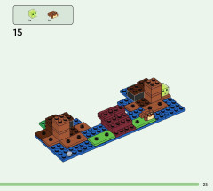 LEGO 21256 instructions page 25 – build guide