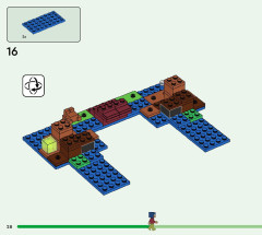 LEGO 21256 instructions page 28 – build guide