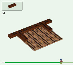 LEGO 21256 instructions page 40 – build guide